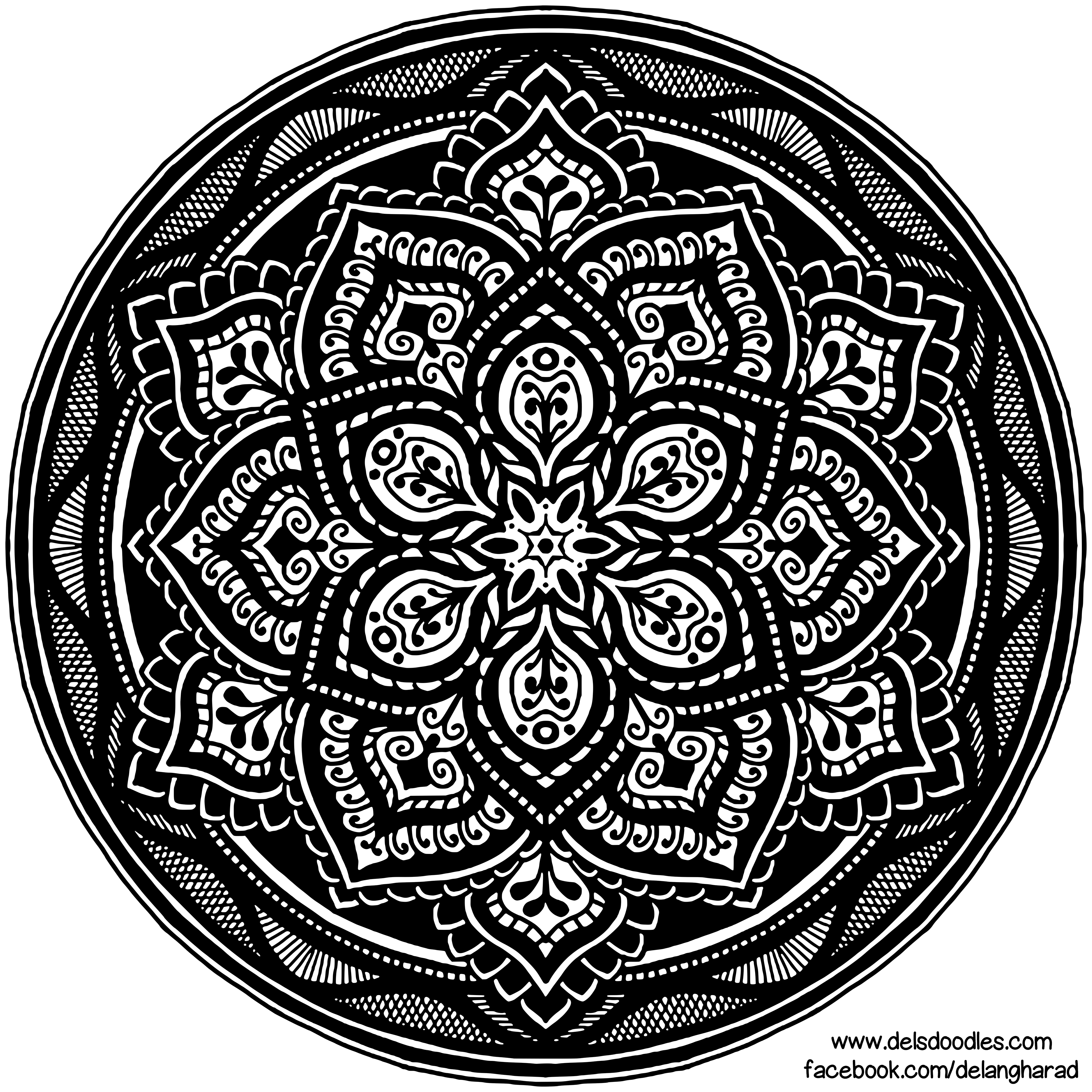 Krita Mandala 57 by WelshPixie