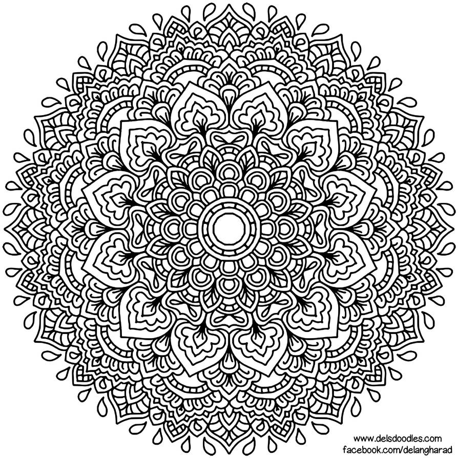Krita Mandala 58 by WelshPixie