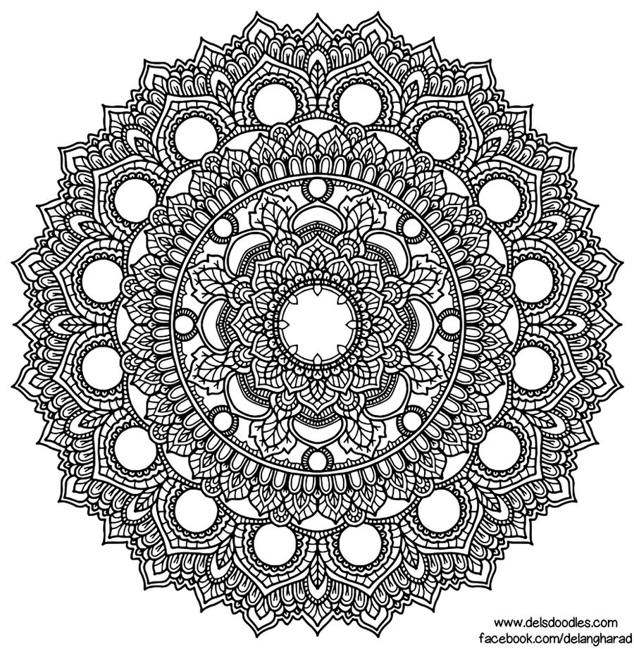 Krita Mandala 60 by WelshPixie
