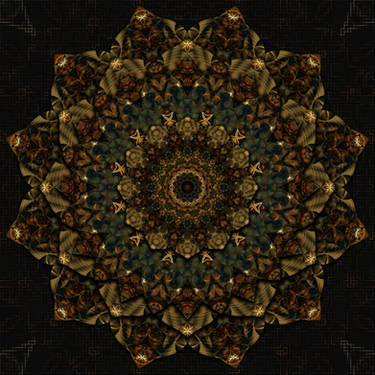 Kaleidoscope Fractal Mandala