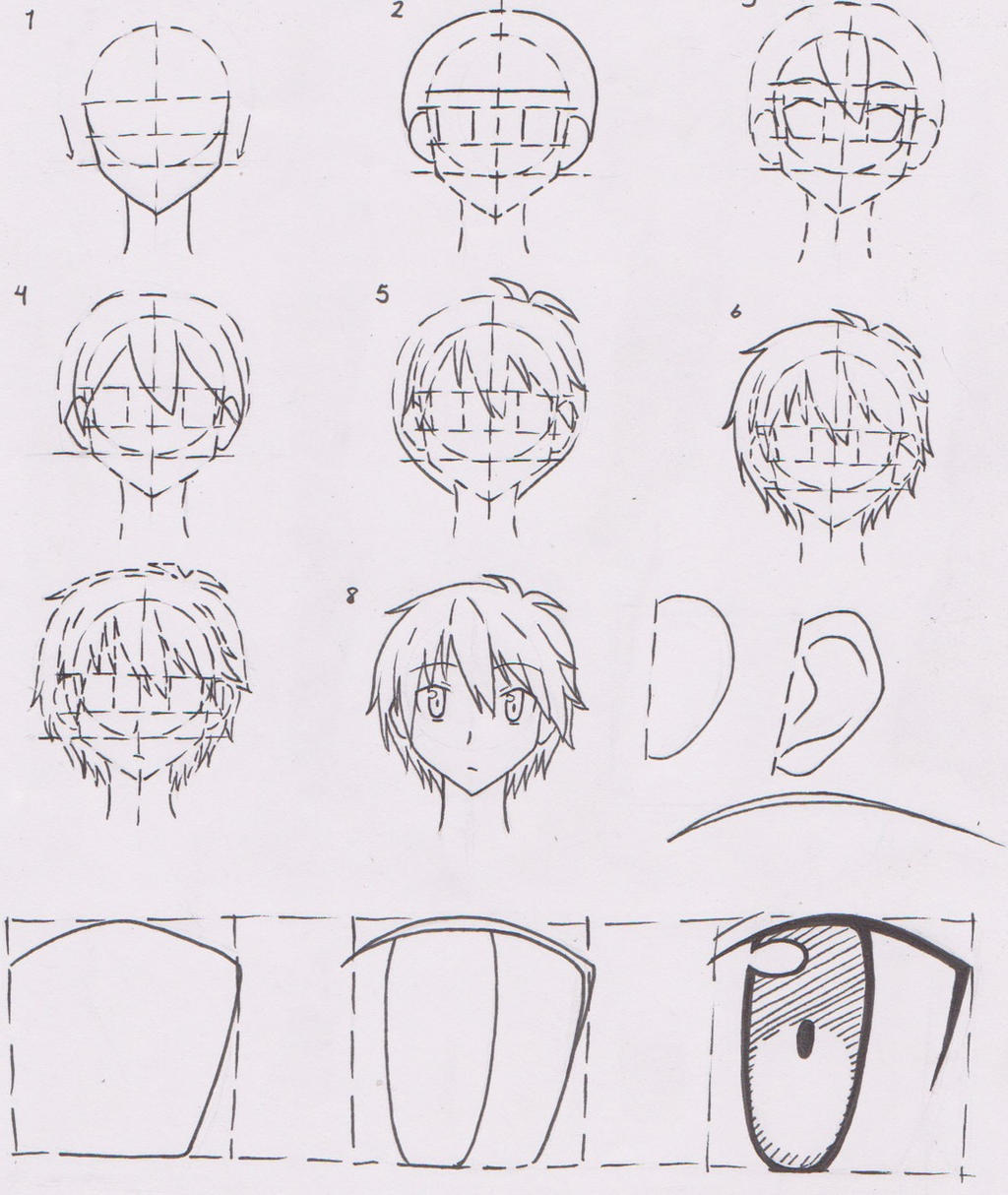 How to draw anime characters