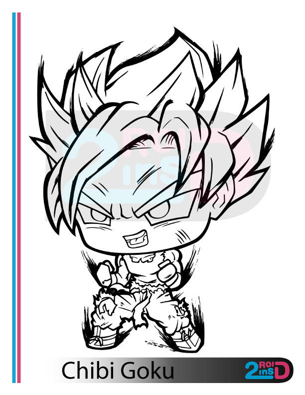 Chibi Goku Vector by FutagoFude-2insROID on DeviantArt