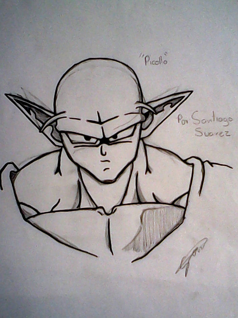 Dragon Ball Z: Picollo by SantiagoSuarezTovar on DeviantArt