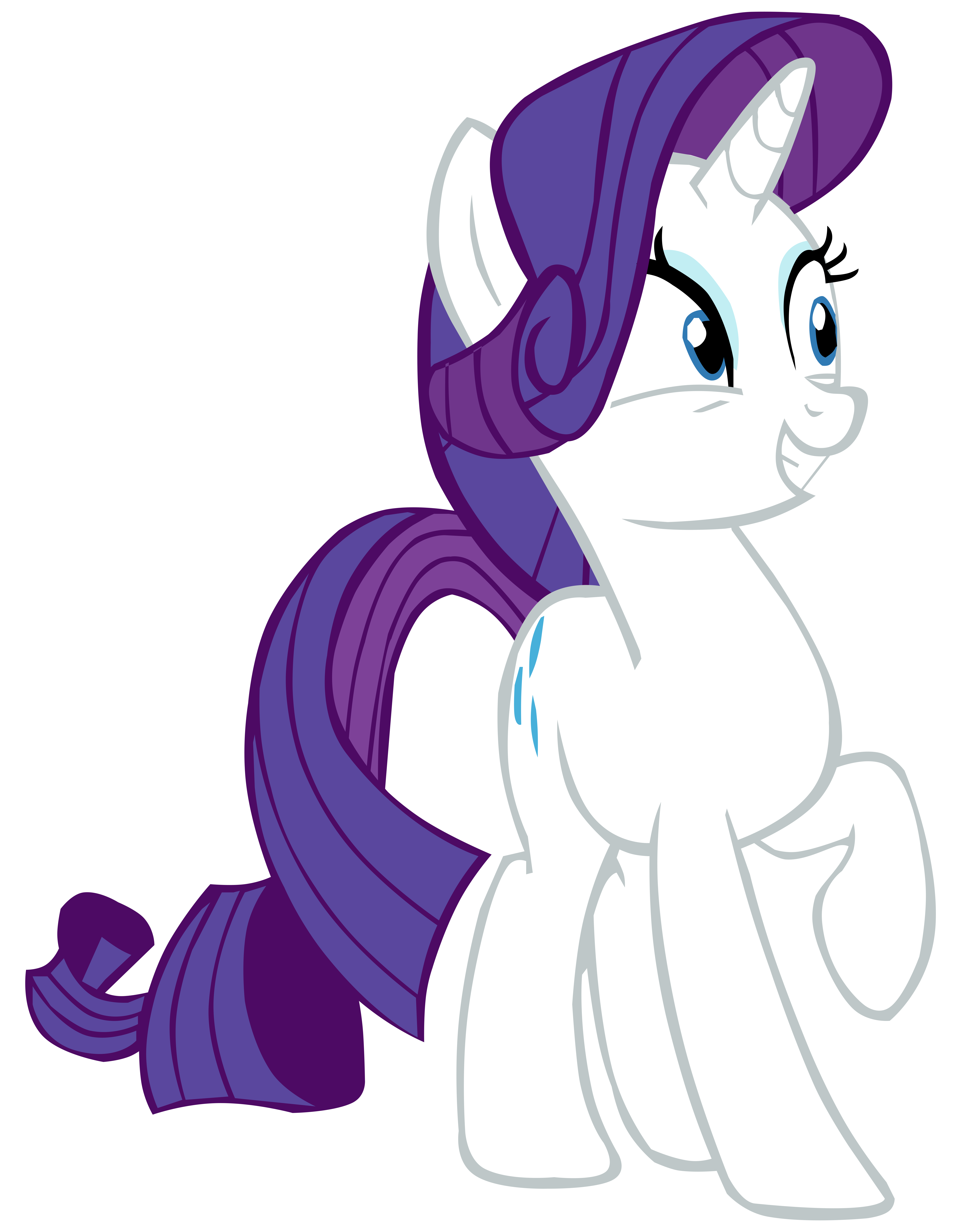 Mlp Muscle Rarity Mlp Rarity Vector