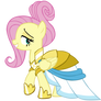 Fluttershy Warrior of Inner Strength Outfit Vector