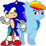 Sonic and Rainbow Dash - Read desc.