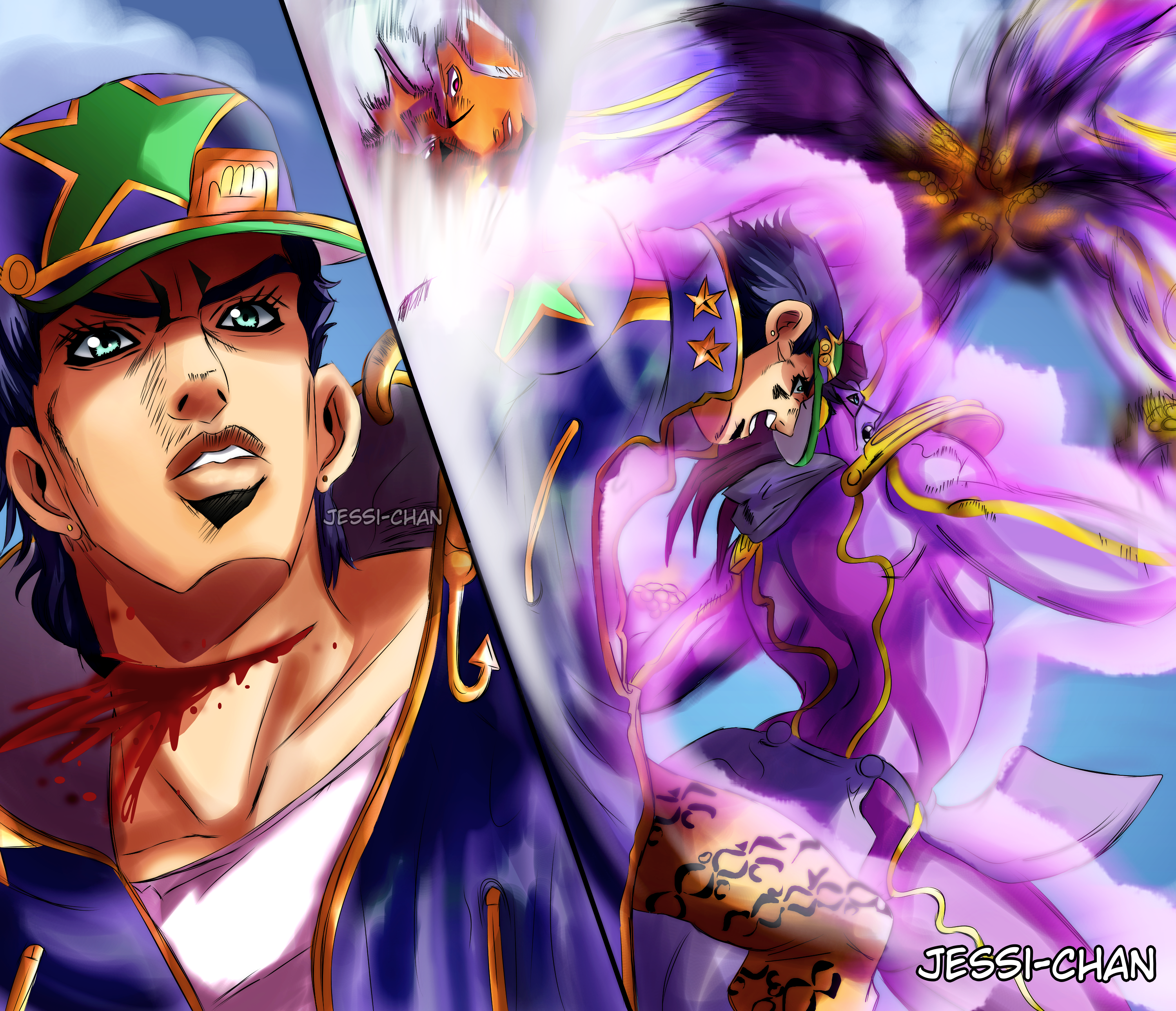 Dio Brando Jotaro Kujo JoJo's Bizarre Adventure Stone Ocean Enrico Pucci,  Dio, png