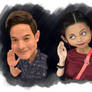 Aldub Caricature