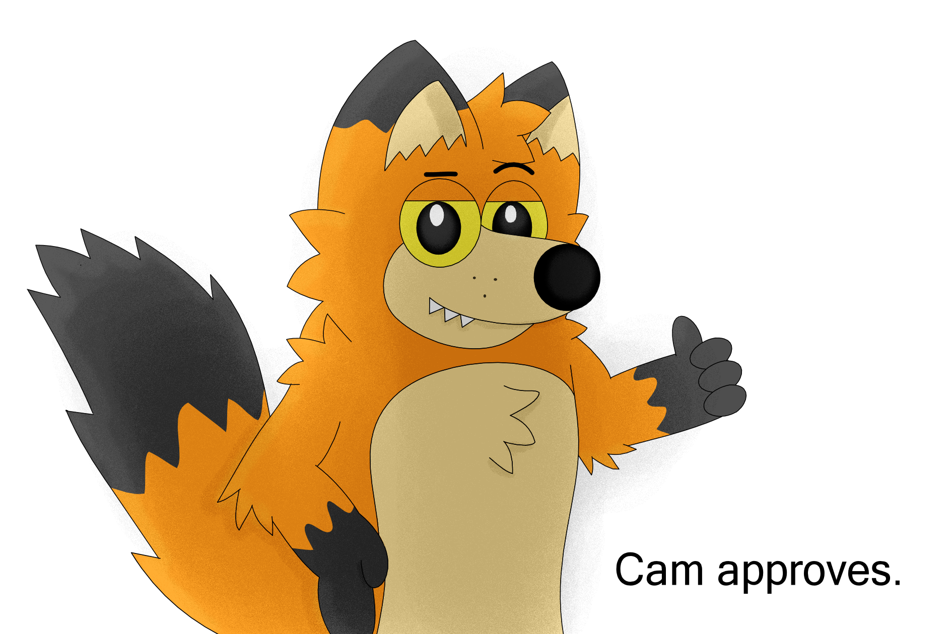 Fan Art: Cam Approves