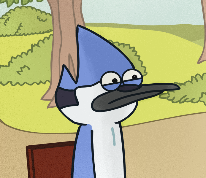 Fan-Art: Mordecai's reaction to Morby