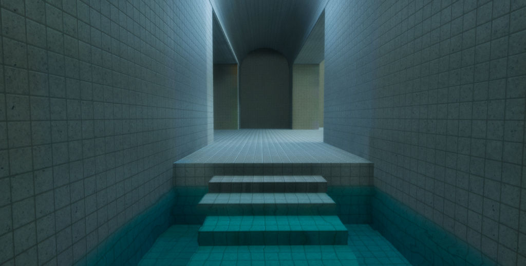 Backrooms] Poolrooms Sub-Level Station by Zebracorn-chan on DeviantArt