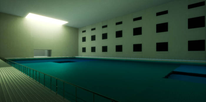 The Backrooms Sublimity Level (Pool rooms) by msacrasss on DeviantArt