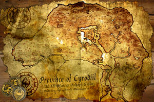 Province of Cyrodiil - Map of Marcus Vultori 3E121