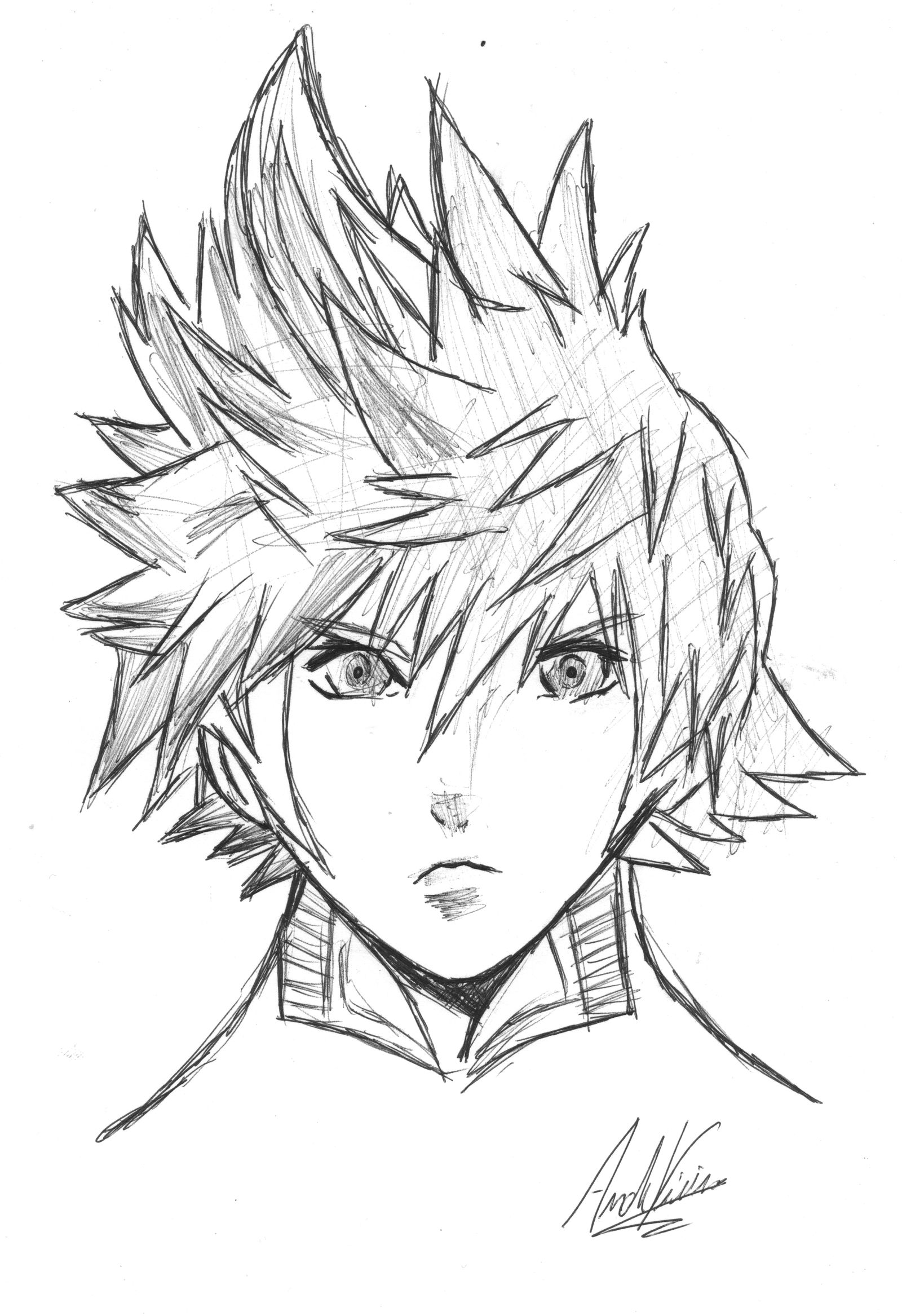 Roxas (Sketch)