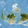 GAIA WORLD MAP - Final Fantasy VII