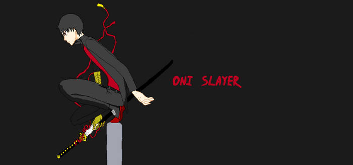 Oni Slayer Wallpaper