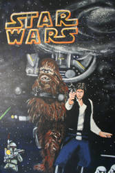 Star Wars Mural