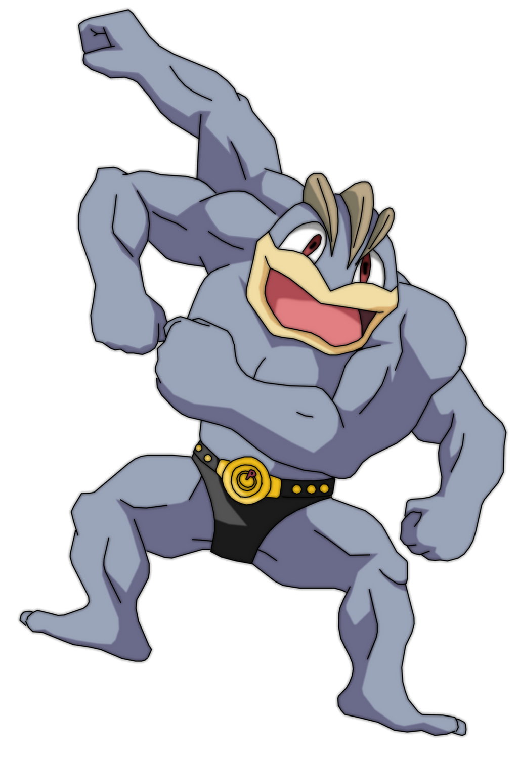 68 - Machamp by uraharataichou on DeviantArt