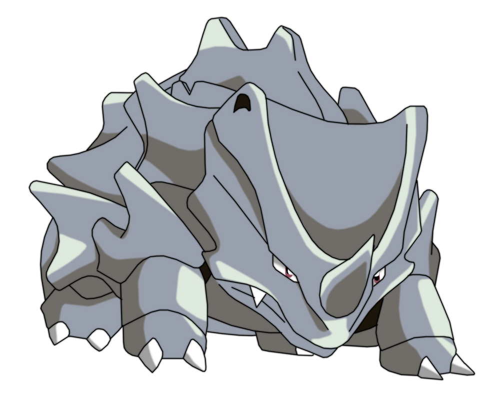 111 - Rhyhorn by uraharataichou on DeviantArt