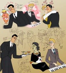 Terrible Jazz-Age Homoerotic Cheese Sketchdump