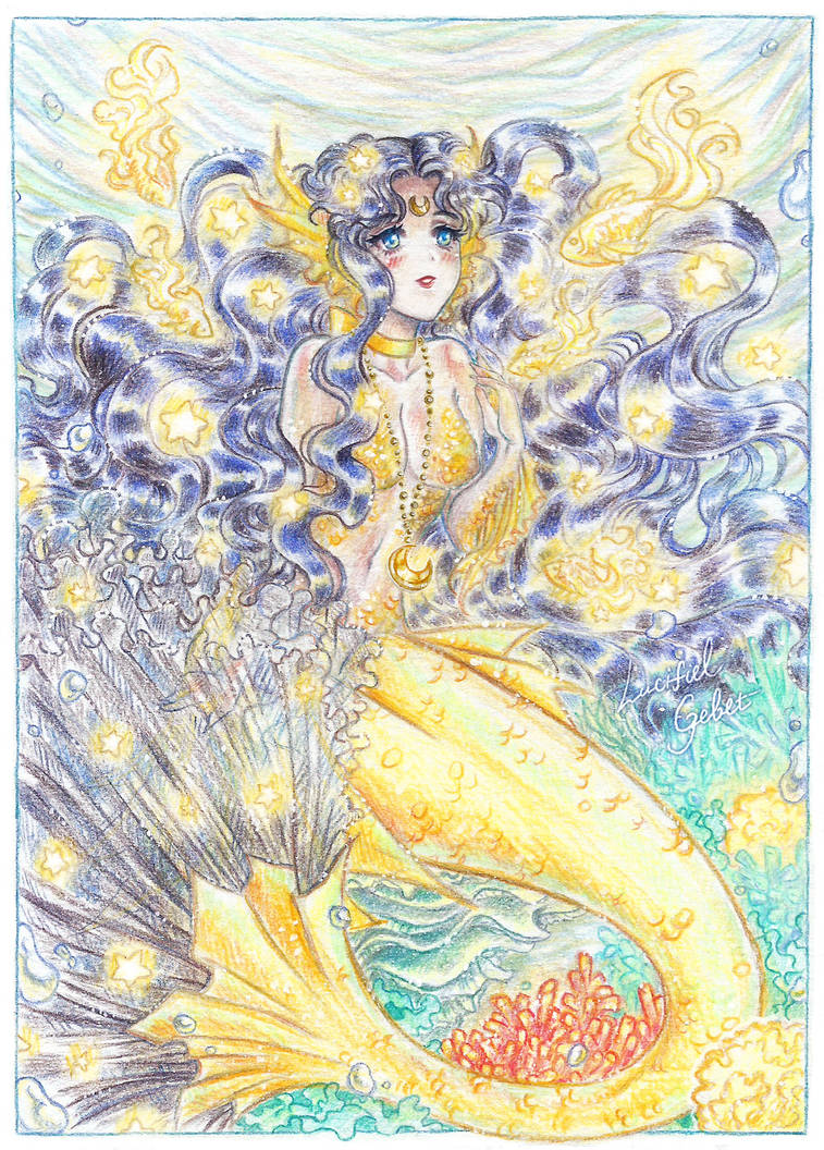 Mermaid Luna by LucifielGebet on DeviantArt