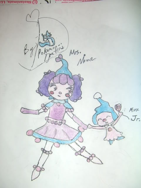 Mrs. Mime, take that Mr. Mime by AevumAngel on DeviantArt