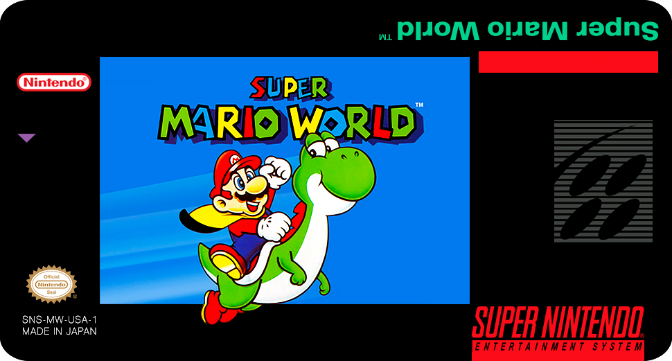 Label Super Mario World snes by labelsnes on DeviantArt