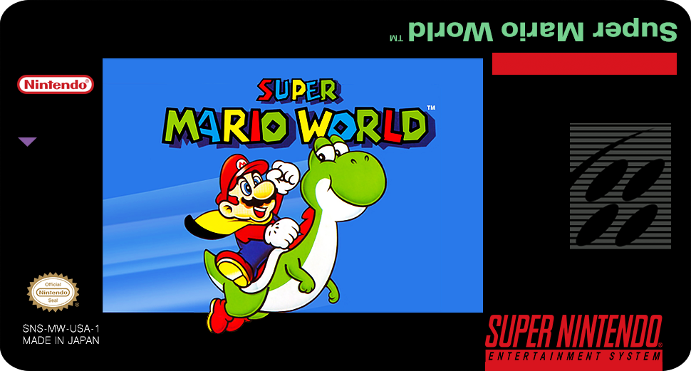 Label Super Mario World snes by labelsnes on DeviantArt