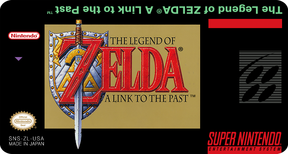 Label Legend Of Zelda - Link To The Past snes by labelsnes on