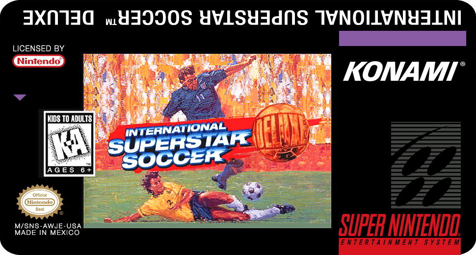 Label International Superstar Soccer Deluxe by labelsnes on DeviantArt