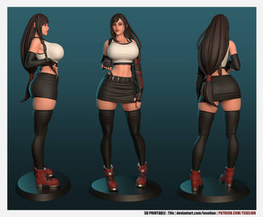 Tifa 3D printable