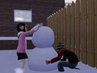 KP: Do you wanna build a snowman?