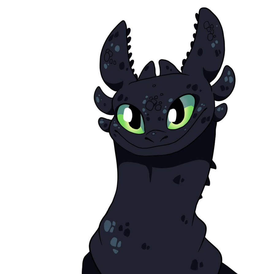 Toothless Fanart by InesRivera on DeviantArt