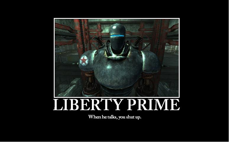 Liberty Prime By Spazlord On Deviantart.