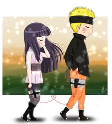 Akai Ito - Chibi Naruto and Hinata / The Last