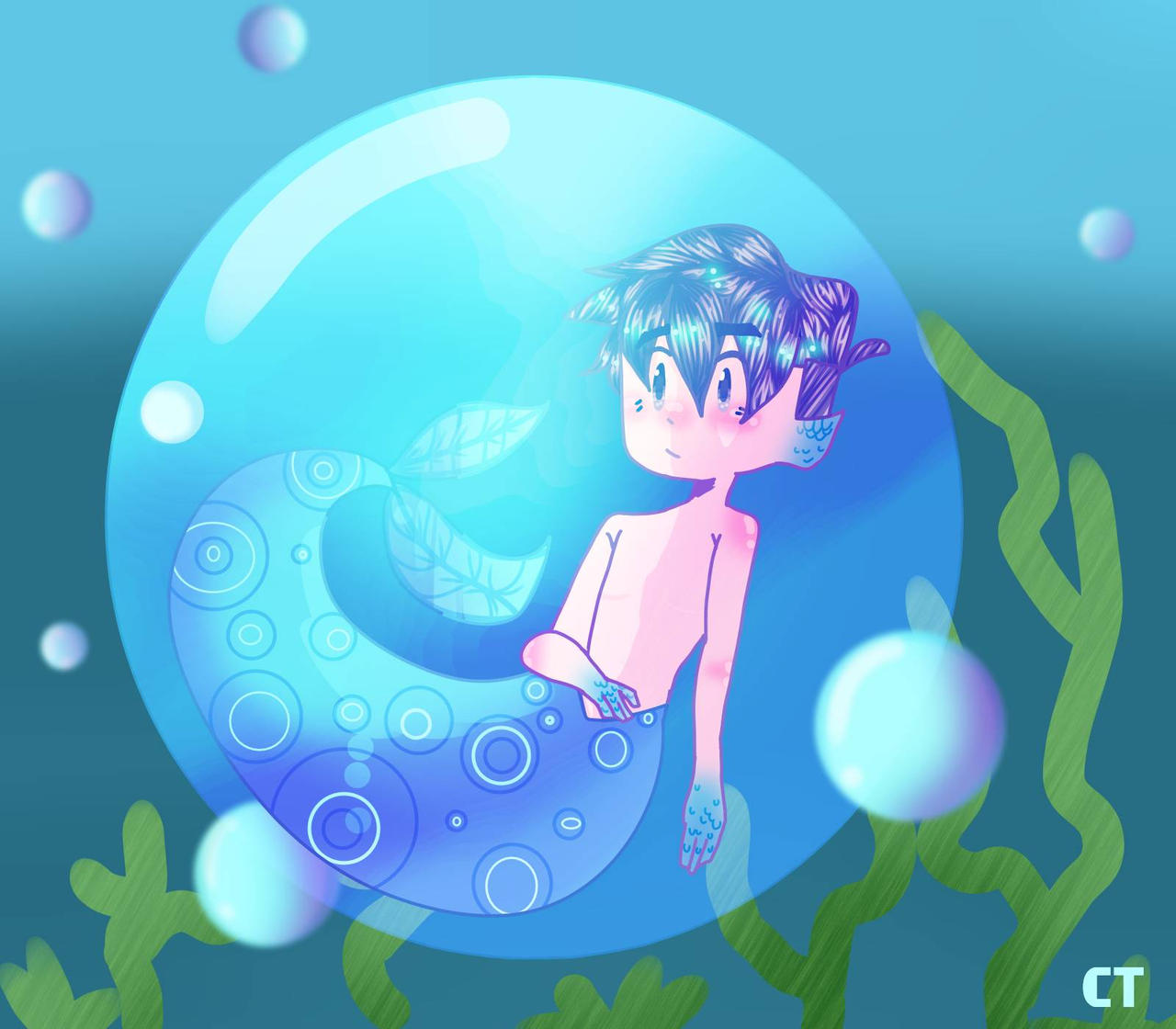 Merboy Octopus merboy by Cloudtopping on DeviantArt