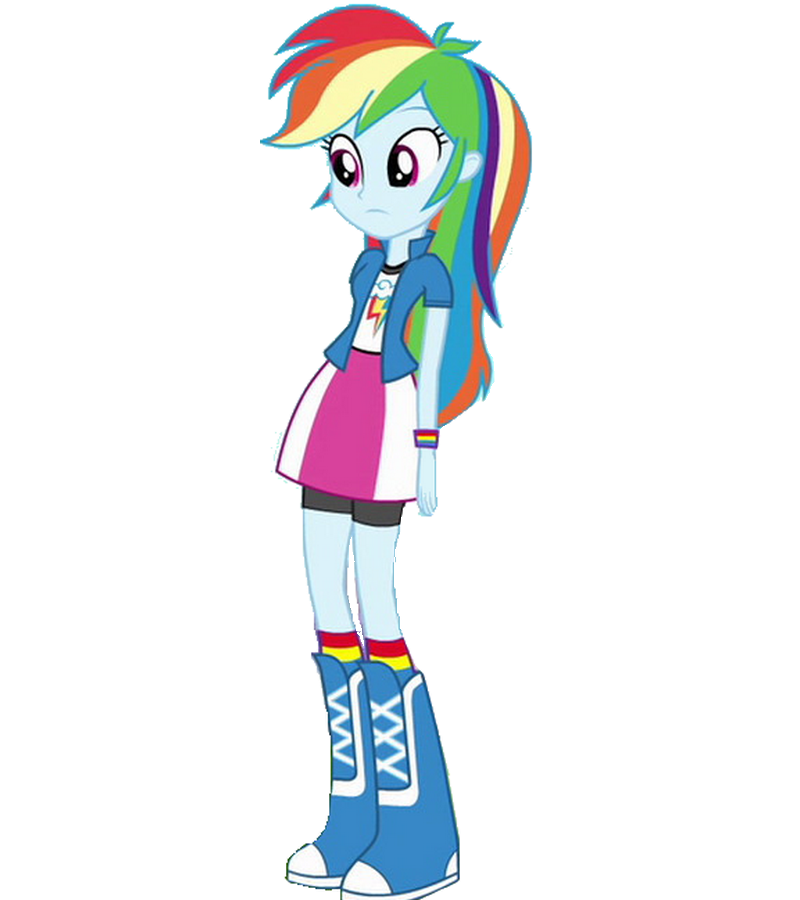Rainbow Dash EqG Vector by marioponyfan on DeviantArt