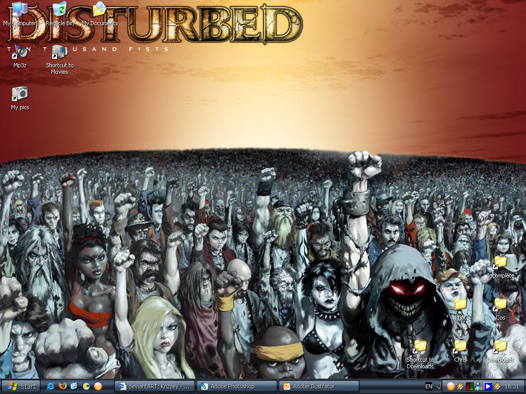 Desktop: Disturbed