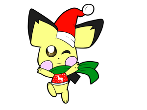 PC : christmas pichu by Huatay PC : christmas pichu by Huatay