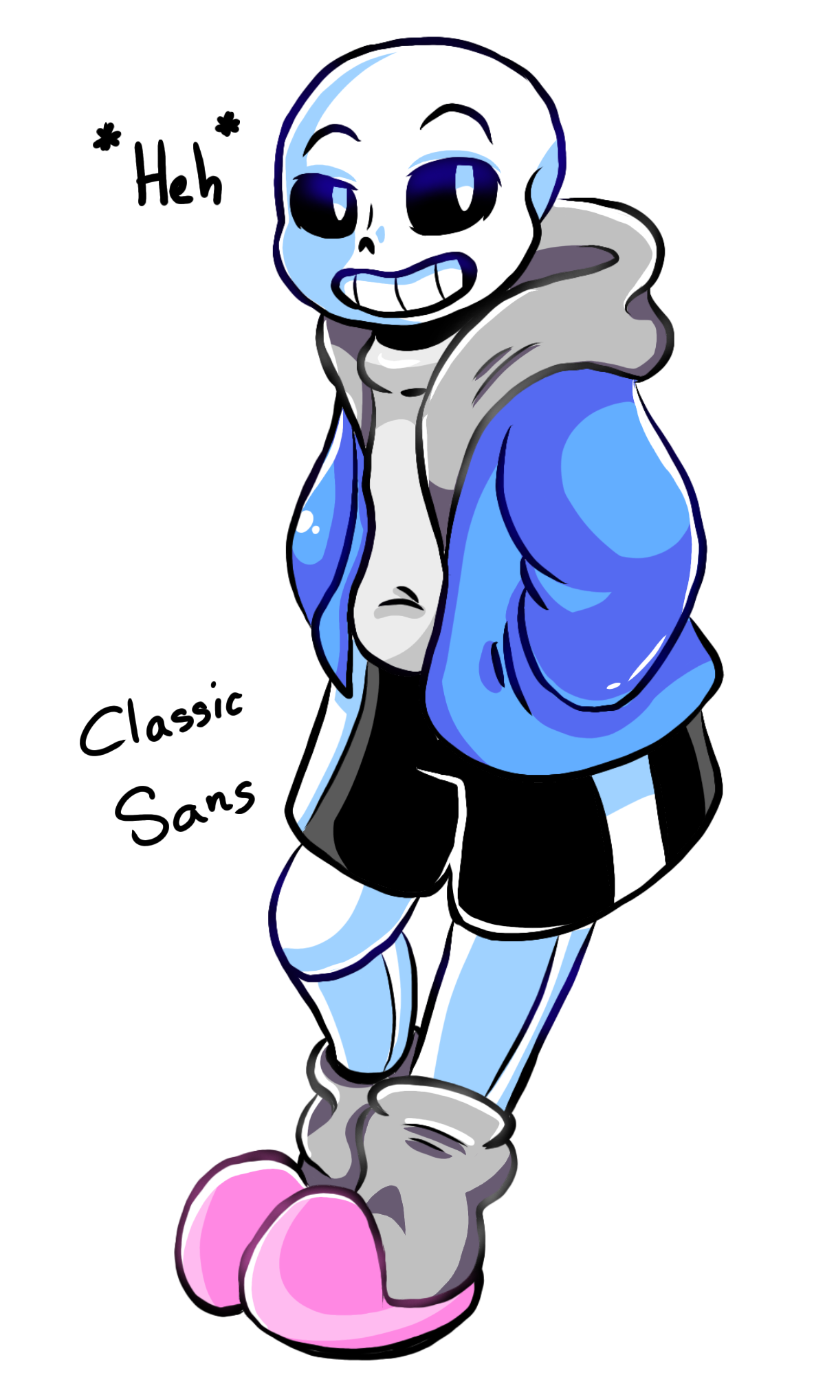 Day 1 : Undertale Sans by Huatay on DeviantArt