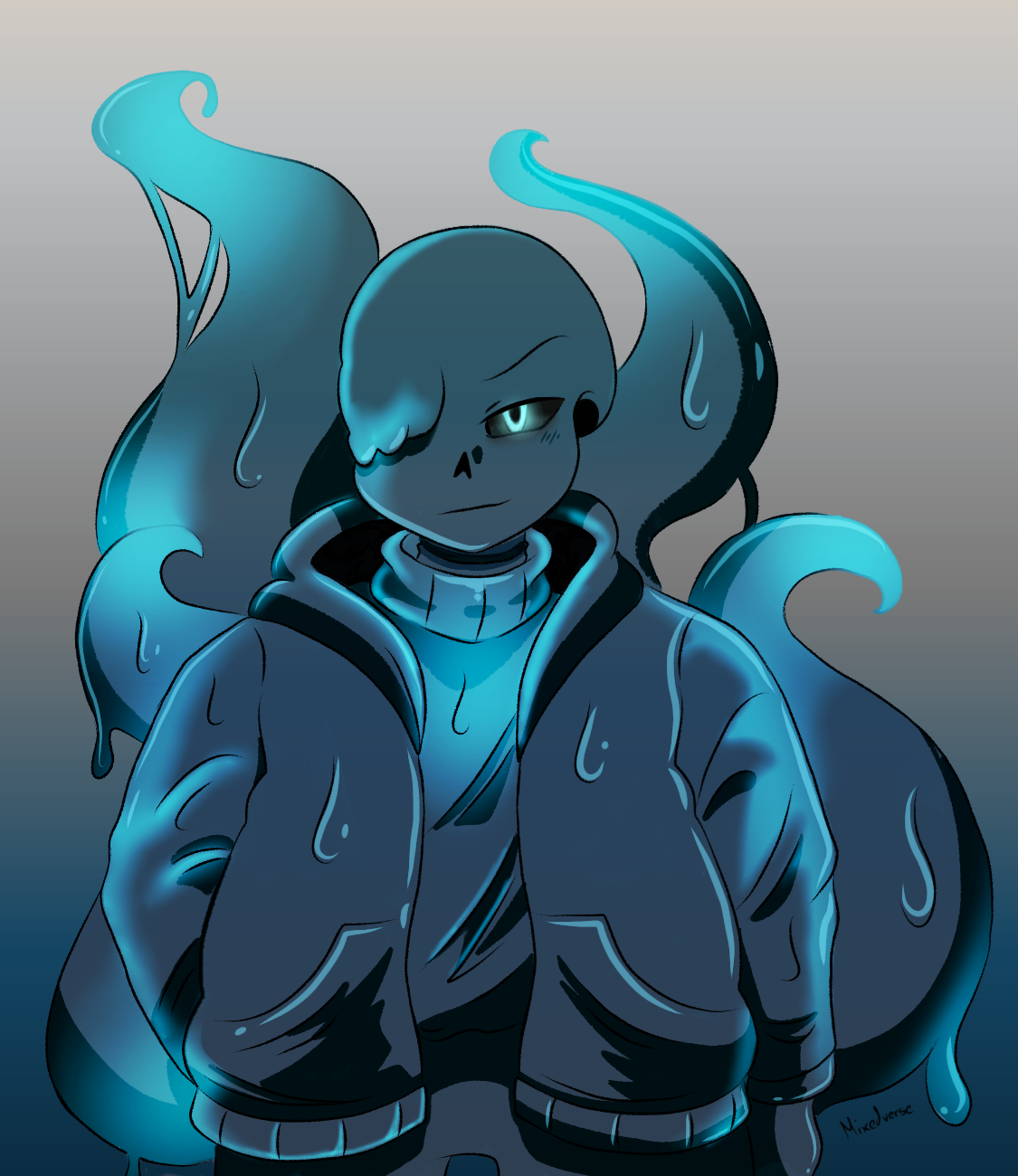 Nightmare sans by Huatay on DeviantArt