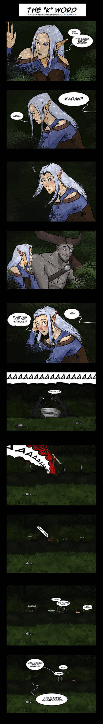 Dragon Age Comic - The 'K' Word