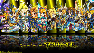 Brave Frontier Thunder Units Wallpaper