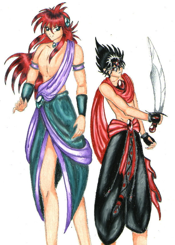 Shuichi n Hiei-Arabian Nights?