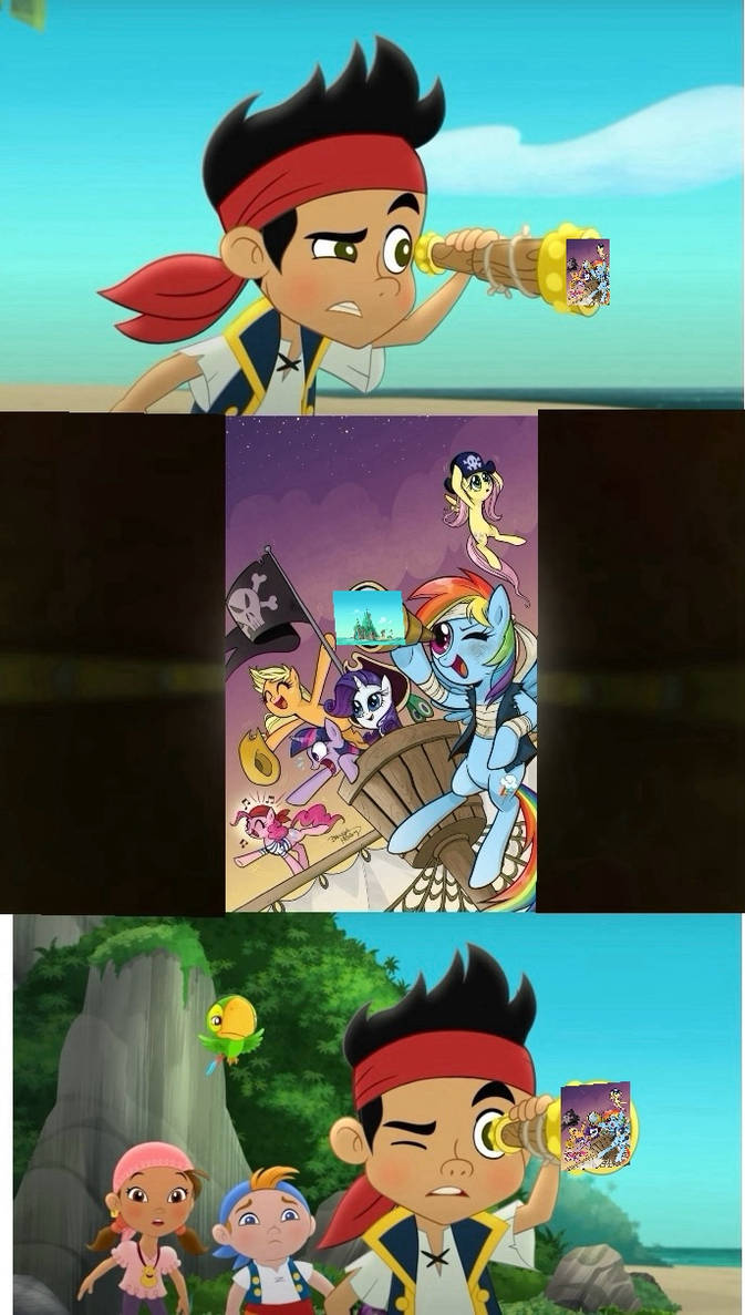 Jake Staring At The Mane 6 Pirates By 99xcroc On DeviantArt jake-staring-at-the-mane-6-pirates-by-99xcroc-on-deviantart
