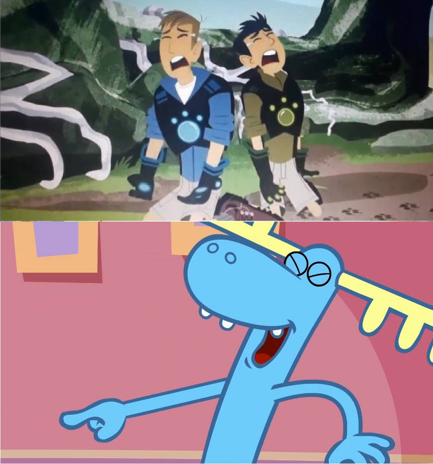 Lumpy laughs at Martin and Chris crying by 99xcroc on DeviantArt