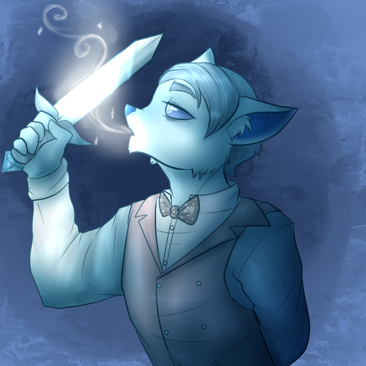 Art Trade with 1558- Antoine the sword swallower