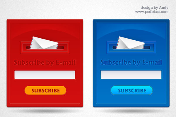 Subscription form design