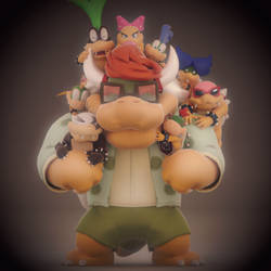 A Koopa Family Photo