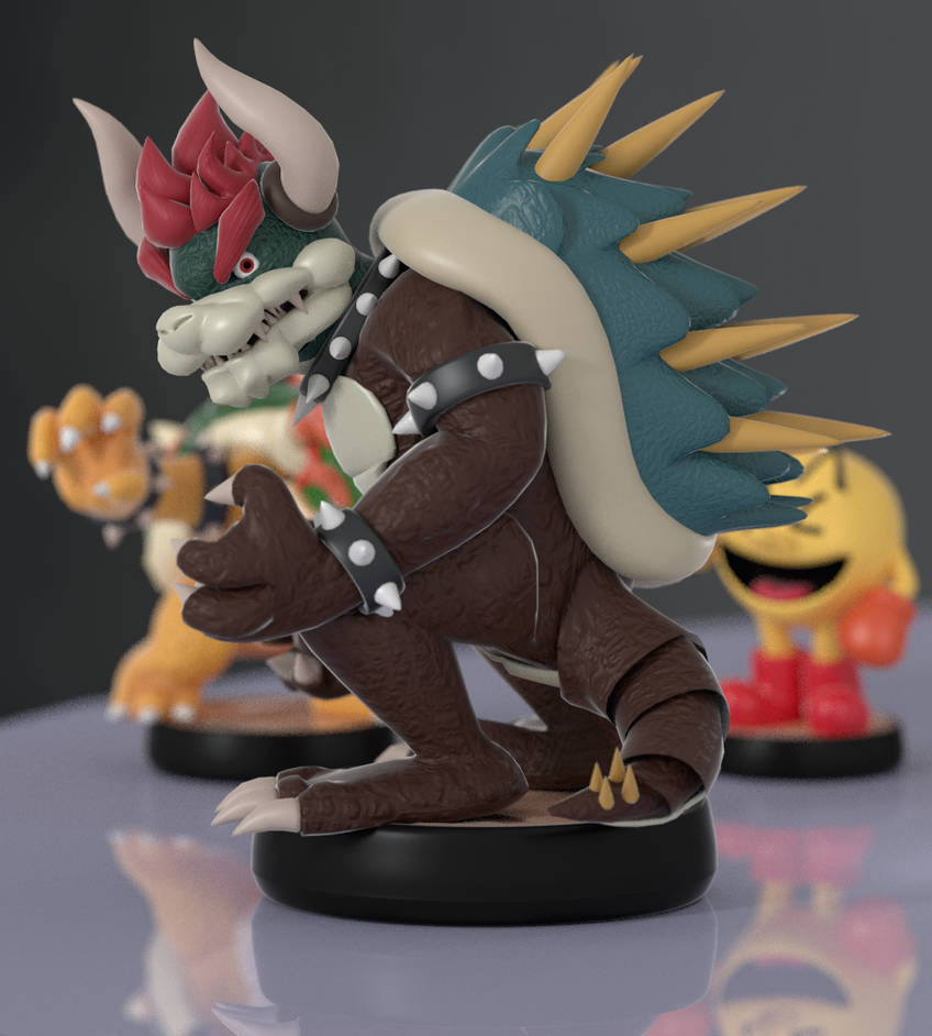 Giga Bowser Amiibo! by SmashingRenders on DeviantArt